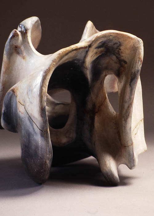 The Bone series, Sager-fired ceramic Sculpture