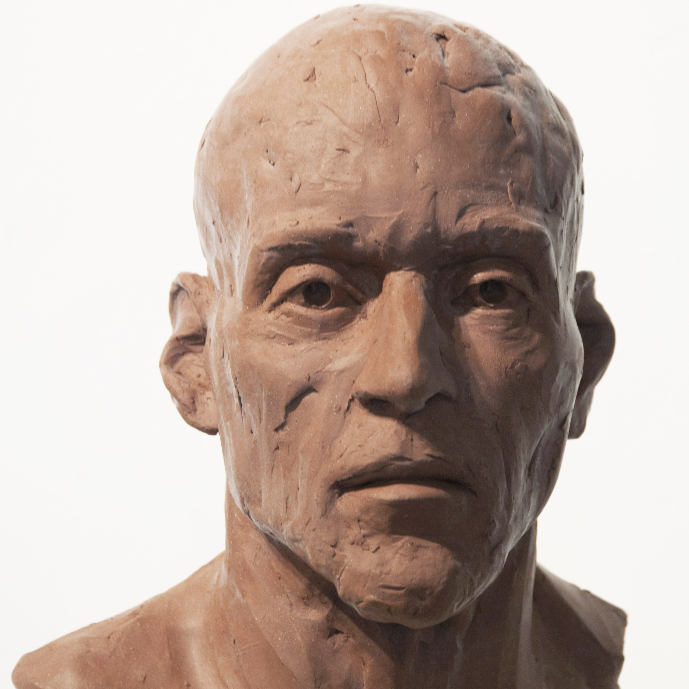 Sculpture, Portraitf, Clay