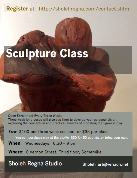 Sculpture class