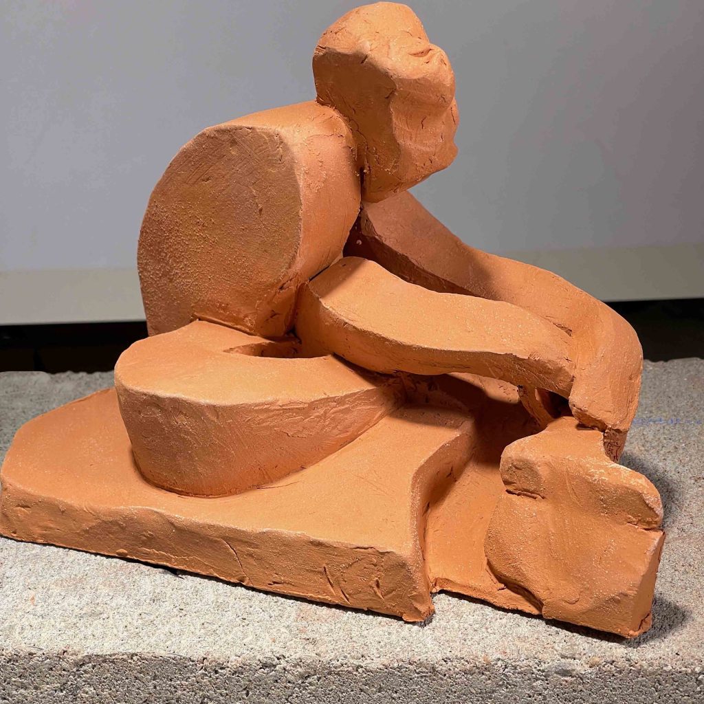 Abstract Ceramic Figure, by Steve