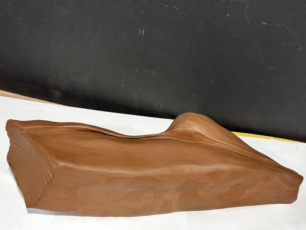 Peter Krosunger, reclining Figure