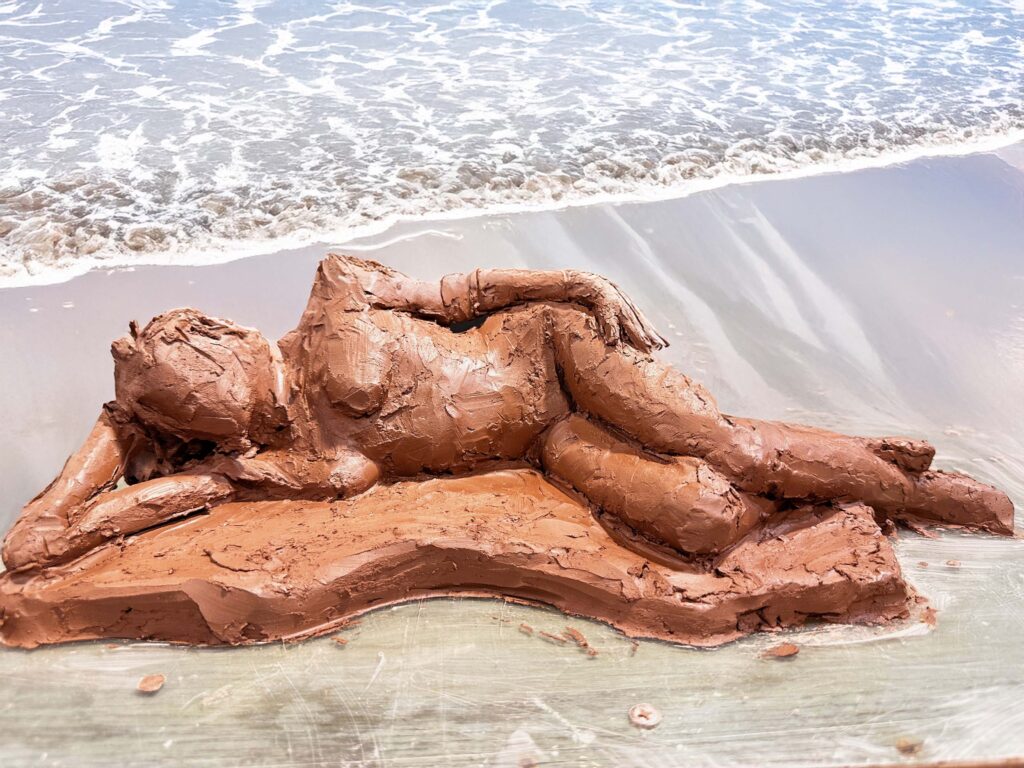 Steve Cover, Reclining Figure,